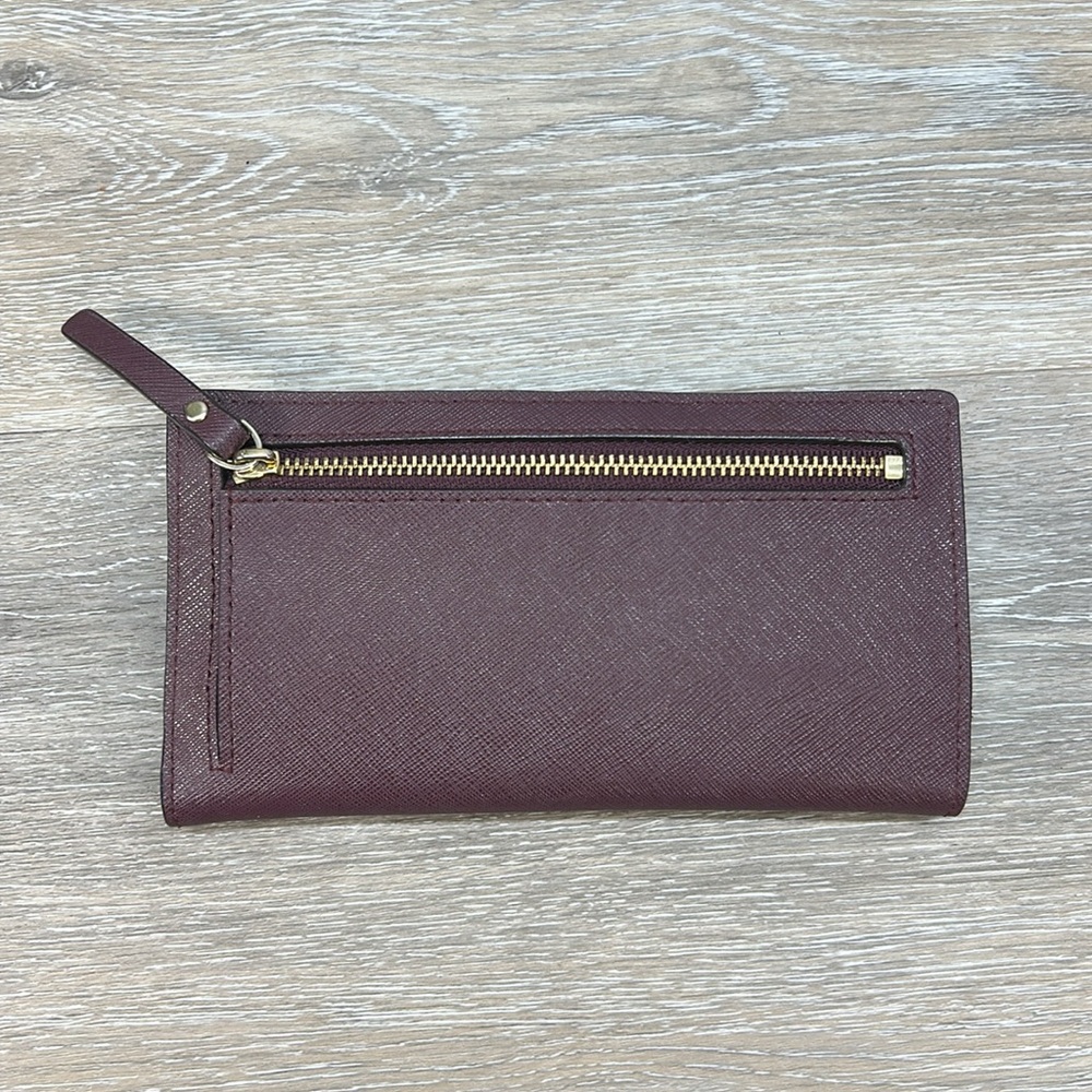 Kate Spade Burgundy Crossbody Bag with Chain Strap - Picture 10 of 15